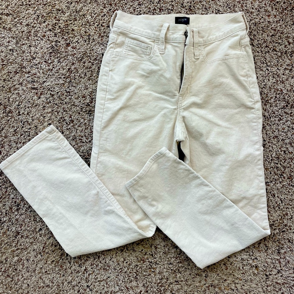 J Crew corduroy pants. Women’s size 25P